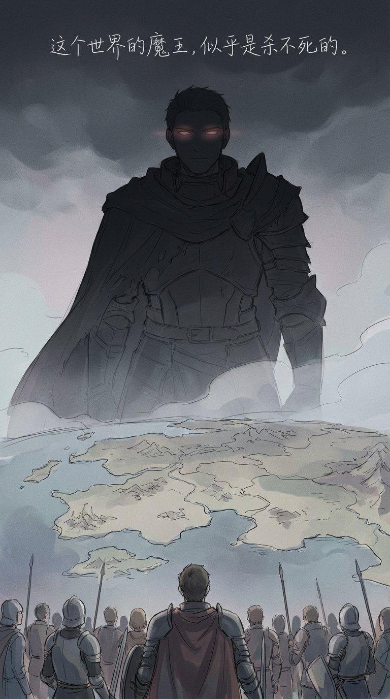 这个世界的魔王，似乎是杀不死的。